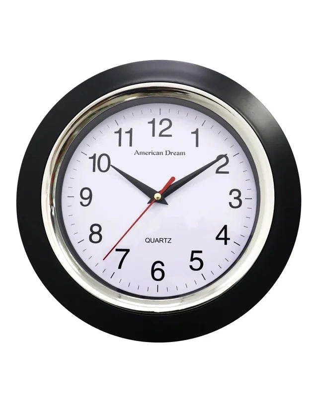 Reloj de pared silencioso x10, colores vibrantes, ¡decora tu hogar con estilo y tranquilidad!